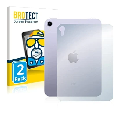 Abbildung von BROTECT Entspiegelungs Schutzfolie für Apple iPad Mini 6 WiFi Cellular 2021 (Rückseite, Gen.) (2 Stück) Matte, Anti Fingerprint