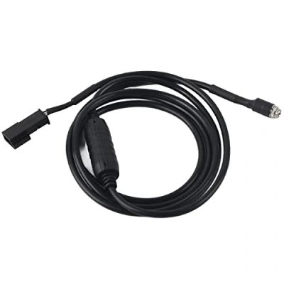 Abbildung von Keenso Auto AUX Audio Kabel, 3 Polig Kabel Adapter Kompatibel für E39 E46 E53 X5 16: 9 CD Player Navigation