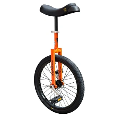 Abbildung von QU AX Unisex Erwachsene Luxus Einrad, Orange, Einheitsgröße EU