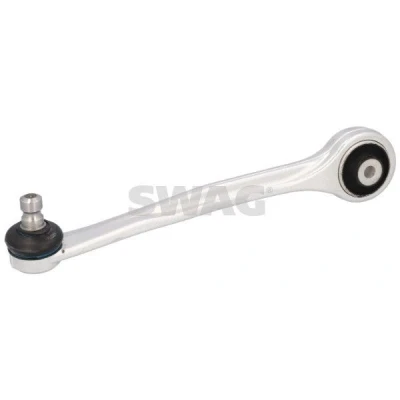 Abbildung von SWAG 30 93 6597 Querlenker mit Lager Vorderachse rechts, oben, vorne Aluminium AUDI: A4 B8 Avant, Q5, A5 Sportback