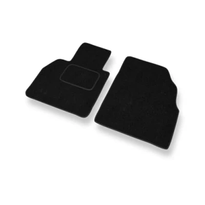 Abbildung von Mossa Fußmatten Auto kompatibel mit Renault Scenic II (2003 2009) schwarz Automatten Autoteppiche 2