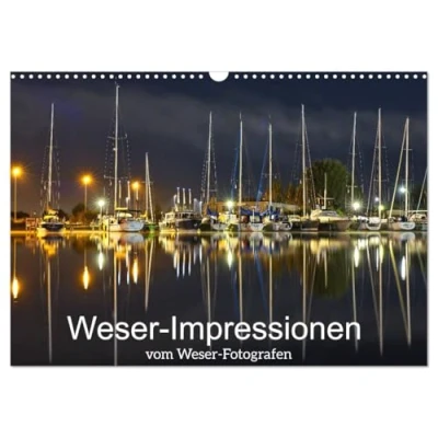 Abbildung von Weser Impressionen (Wandkalender 2025 DIN A3 quer), CALVENDO Monatskalender