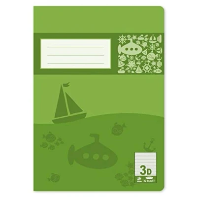 Abbildung von 20 x Staufen Schulheft Premium A4 32 Blatt liniert Lineatur 3