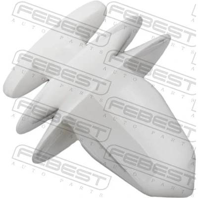 Abbildung von FEBEST 88570 132 Clip, Zier /Schutzleiste NISSAN: Qashqai / Qashqai+2 I, MICRA 4, 2