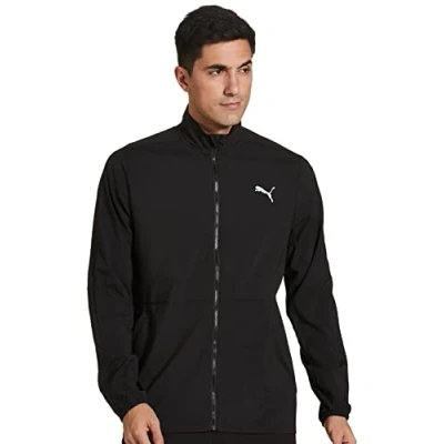 Abbildung von Puma RUN Favorite Woven Jacket Laufjacke, Herren, Größe: Small, Black