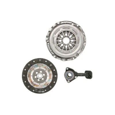 Abbildung von VALEO 834083 Kupplungssatz KIT3P (CSC) mit Kupplungsdruckplatte, Zentralausrücker Kupplungsscheibe, ohne Sensor 240 FORD: Focus 2 Kombi