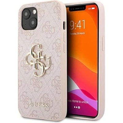 Abbildung von Apple iPhone 13 Hülle Kunststoff Guess Hard Case/Backcover Handyhülle Rosa