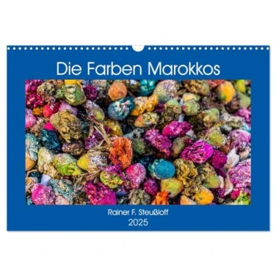 Abbildung von Die Farben Marokkos (Wandkalender 2025 DIN A3 quer), CALVENDO Monatskalender