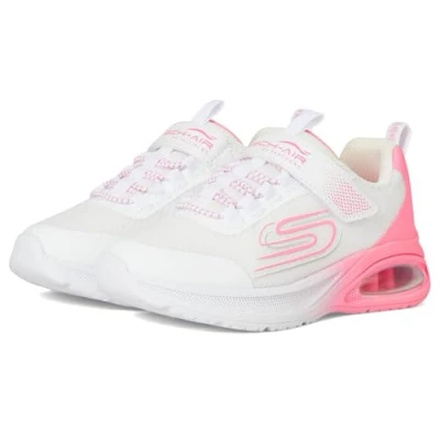 Abbildung von Skechers Mädchen Microspec Max Advance Fly 3.0 Sneakers,Sports Shoes, Weiß, 31 EU
