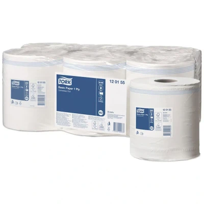 Abbildung von Tork Papier d&#039;Essuyage Wiping Paper Basis M2 101250 1 pli