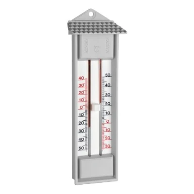 Abbildung von TFA DOSTMANN Max Min Thermometer 23cm grau