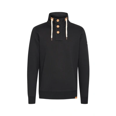 Abbildung von Solid Sdtriptroyer Sweatshirt, Herren, Größe: Large, Black