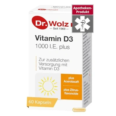 Abbildung von Vitamin D3 1000 I.e. plus Doktor wolz Kapseln