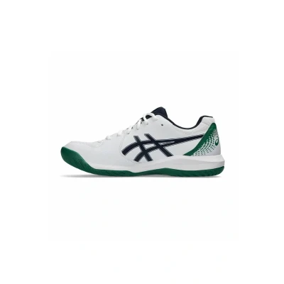 Abbildung von Asics Geldedicate 8 Multicourt Tennisschuh, Herren, Größe: 47, White/blue expanse Schuhe