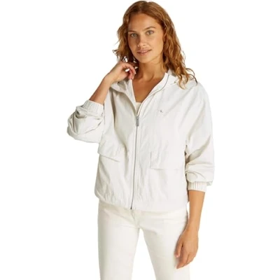 Abbildung von Calvin Klein Jeans WINDBREAKER COTTON NYLON JACKET mit Logodruck
