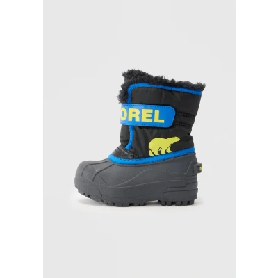 Abbildung von Sorel Snow Commander Boot Schneestiefel, Black/Super Blue, 26 EU