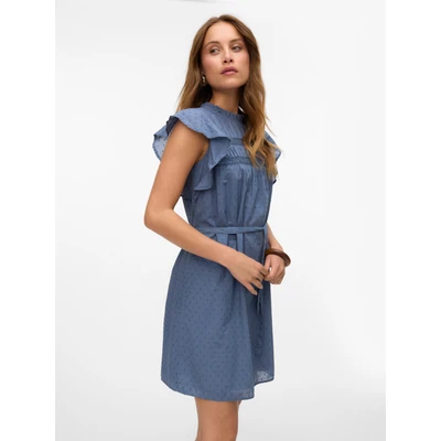 Abbildung von Vero Moda Minikleid VMTRINE SL SHORT LACE DRESS WVN GA NOOS