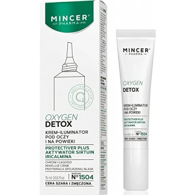 Abbildung von Mincer Pharma OXYGEN Detox Antifalten Augencreme Komplex für graue und müde Haut 15 ml