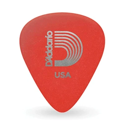 Abbildung von Planet Waves 1DRD1 25 Picks Duralin Red Standard Shape in Super Light