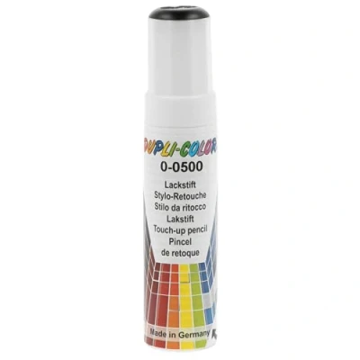 Abbildung von DUPLI COLOR 598395 Fahrzeug Kombinationslack Stift RAL ACRYL 9005 tiefschwarz matt 12 ml