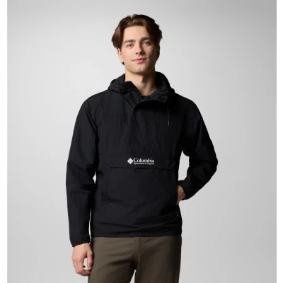 Abbildung von Columbia CHALLENGER Anorak Windbreaker, Herren, Größe: Small, Black