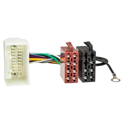 Abbildung von tomzz Audio 7037 003 Radio Adapter Kabel kompatibel mit Mitsubishi Pajero Outlander ASX ab 2007 auf 16pol ISO Norm