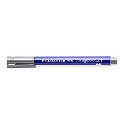 Abbildung von metallic calligraphy zilver