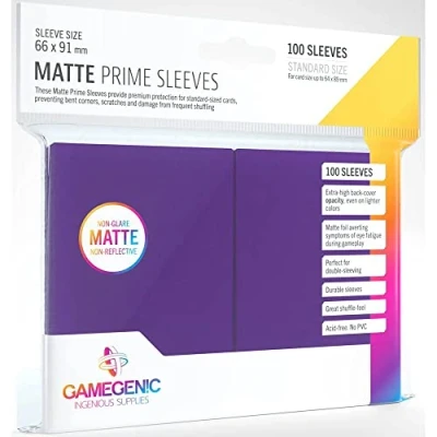 Abbildung von GameGenic Matte Prime Sleeves Purple