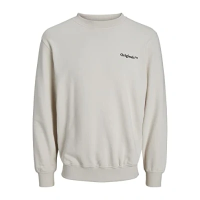 Abbildung von Jack &amp; Jones CREW NECK Sweatshirt, Herren, Größe: XL, Moonbeam