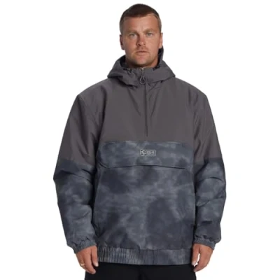Abbildung von DC Shoes Men&#039;s Nexus Reversible Anorak Sweatshirt, Magnet, M