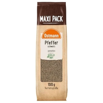 Abbildung von Ostmann Pfeffer schwarz gemahlen, 100 g