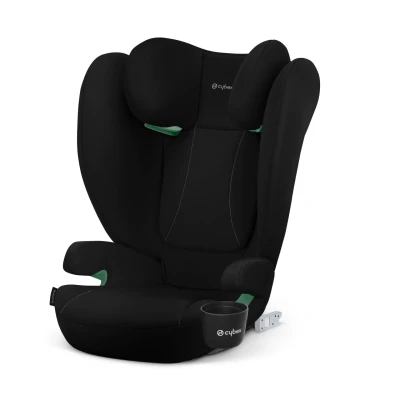 Abbildung von Cybex Solution B2 i Fix Kindersitz inkl. Autositzschoner Lux, Volcano Black