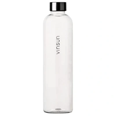 Abbildung von Vinsun Trinkflasche 1L Kohlensäure geeignet, auslaufsicher Wasserflasche, BPA frei, bruchsicher, Geruchs und Geschmacksneutral,