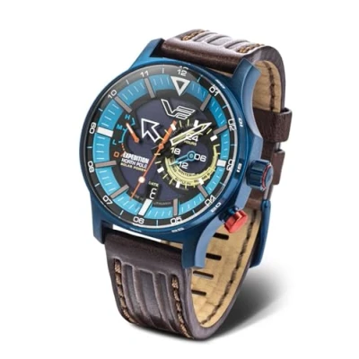 Abbildung von Vostok Europe VS57 595D736 Herren Armbanduhr Solar Polar Ice Hellblau