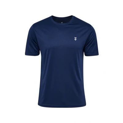 Abbildung von Hummel Pulse Training Sport Tshirt, Herren, Größe: Large, Dress blues