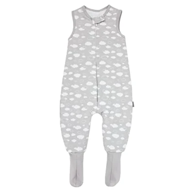 Abbildung von TupTam Babyschlafsack Winterschlafsack mit Beinen und Füßen OEKO TEX zertifiziert, 2.5 TOG