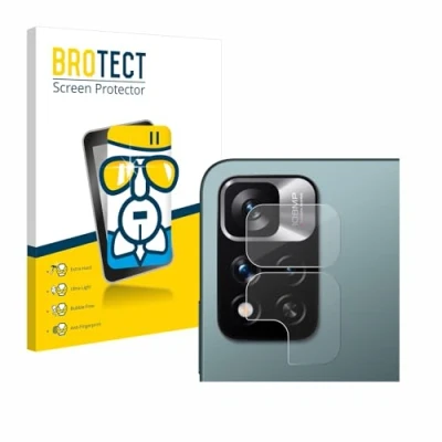 Abbildung von BROTECT Schutzglas für Xiaomi Redmi Note 11 Pro+ 5G (NUR Kameraschutz) Schutzfolie Panzer Folie Glas [Extrem Kratzfest 9H, Anti Fingerprint,