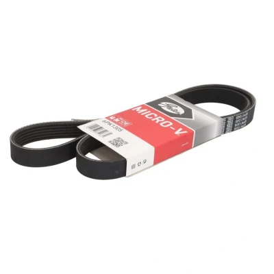 Abbildung von GATES 6PK1305 Keilrippenriemen 1305 6 Polyester, EPDM (Ethylen Propylen Dien Kautschuk) RoadMax Value Line FORD: C Max, Focus 2 Kombi