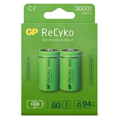 Abbildung von GP RecyKo+ 2 Batterien C Baby Akku
