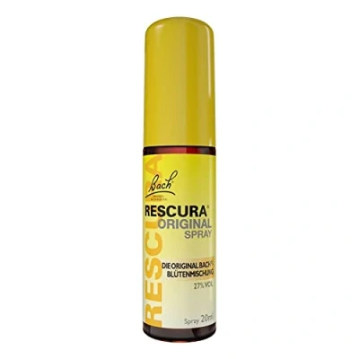 Abbildung von Bachblüten Original Rescura Spray mit Alkohol