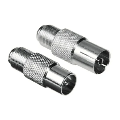 Abbildung von Hama SAT Adapter Set, F Kupplung Koax Stecker, Kabel