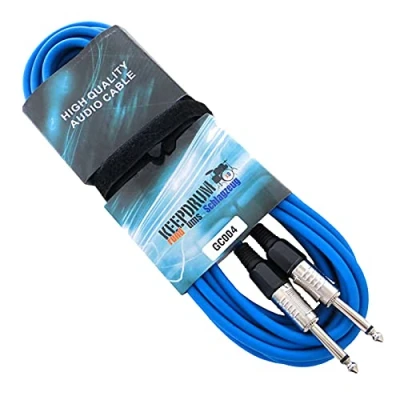 Abbildung von keepdrum GC 004 Gitarrenkabel 3m Blau