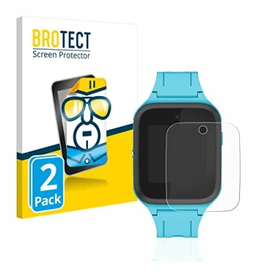 Abbildung von BROTECT (2 Stück Schutzfolie für TCL Movetime FamilyWatch Kids MT40X Displayschutz Folie Ultra Klar