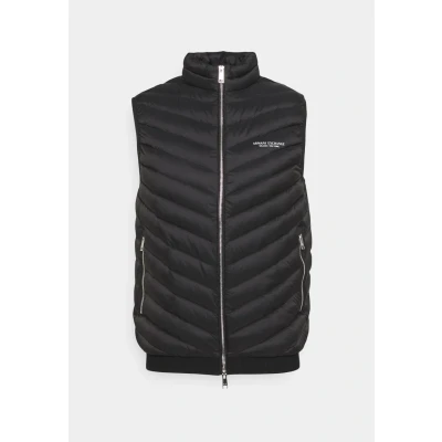Abbildung von Armani Exchange Waistcoat Weste, Herren, Größe: Small, Black