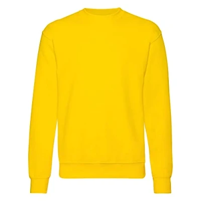 Abbildung von Fruit of the Loom Classic Set In Sweat Farbe: Sunflower Größe: XL