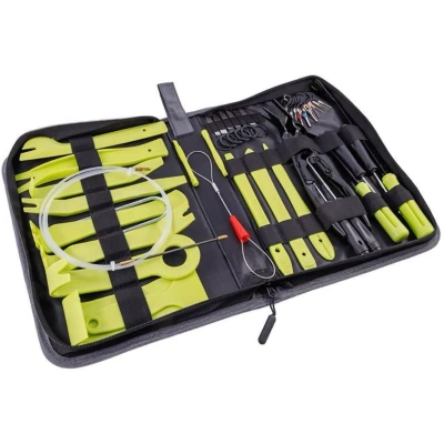 Abbildung von CARMOTION 63685 Montagehebel Satz 42 Systemwerkzeugtasche Nylon, Werkzeugstahl