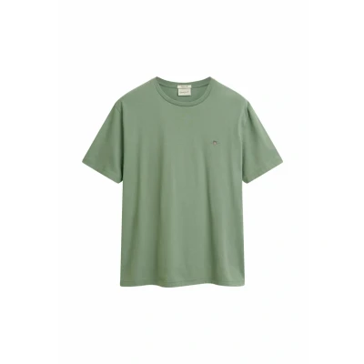 Abbildung von GANT REG Shield SS Tshirt basic, Herren, Größe: XXL, Kalamata green