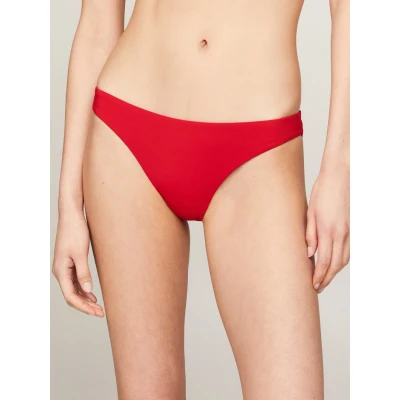 Abbildung von Tommy Hilfiger Monotype Brazilian Bikinihose, Damen, Größe: XL, Primary red