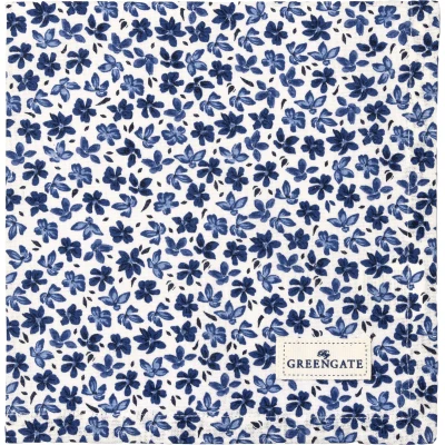 Abbildung von Greengate Dahla Stoffserviette white 40x40cm