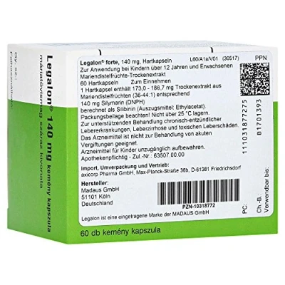 Abbildung von Legalon Forte Hartkapseln Reimport 60 St
